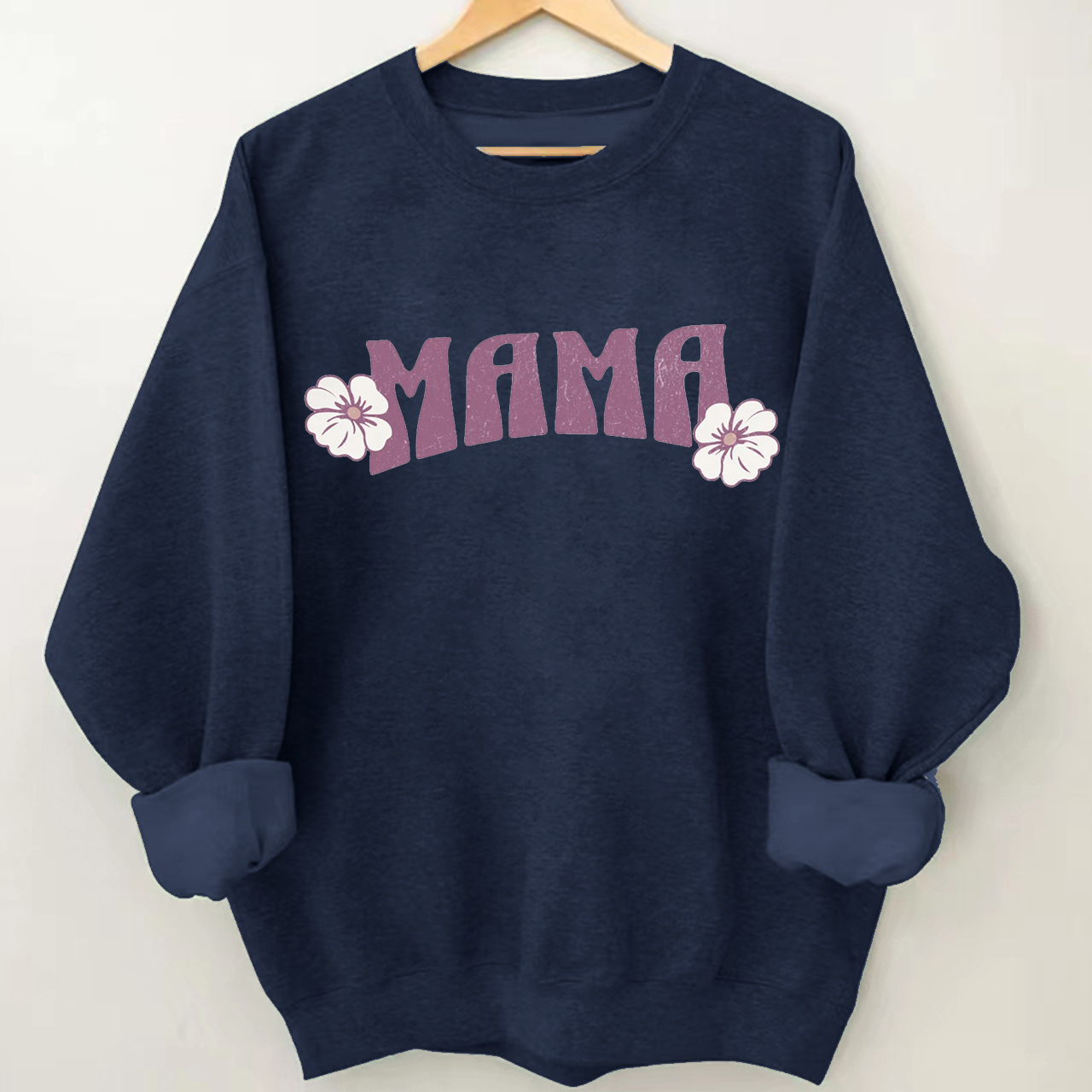 Retro Mama&Flower Sweatshirt