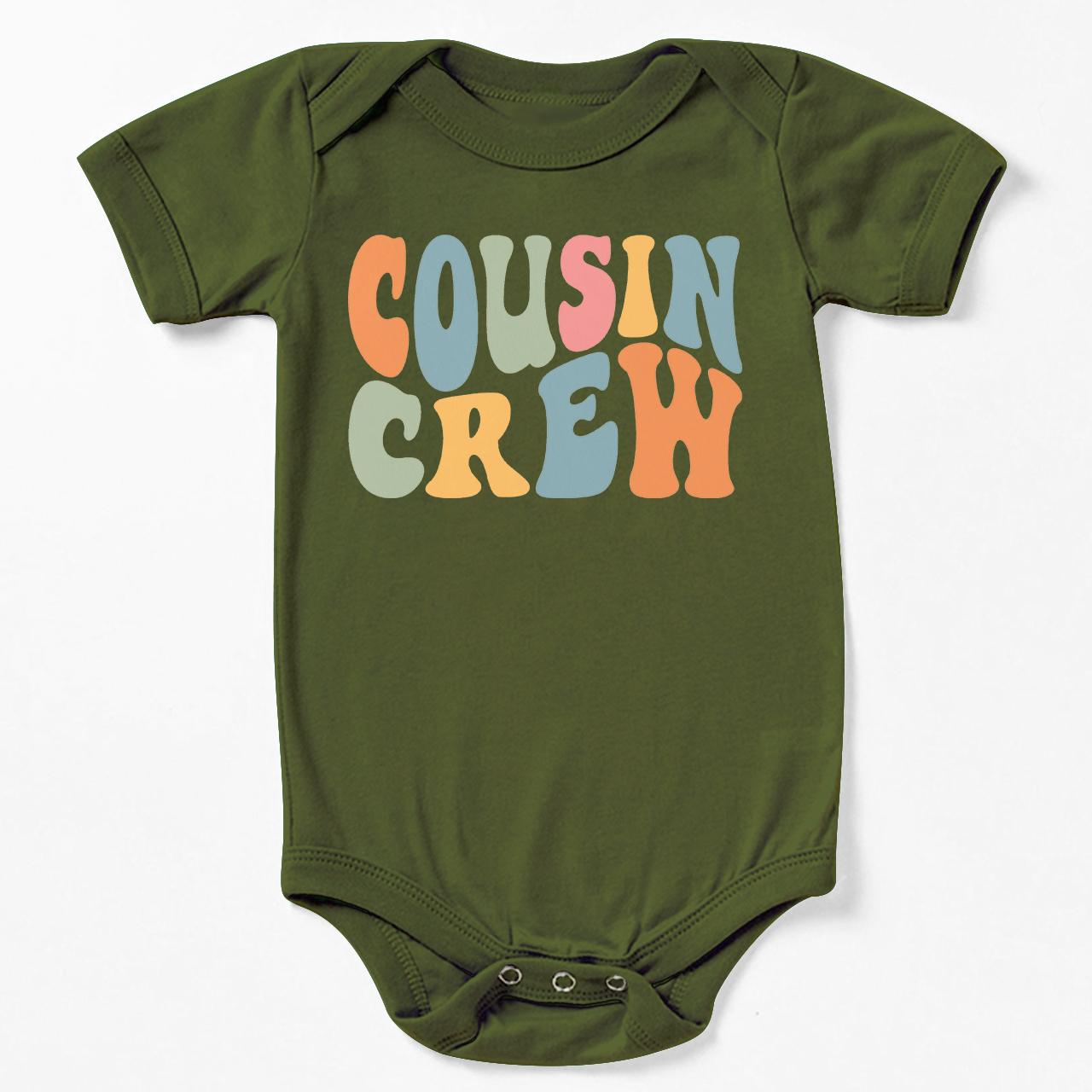 Retro Cousin Crew Bodysuit For Baby