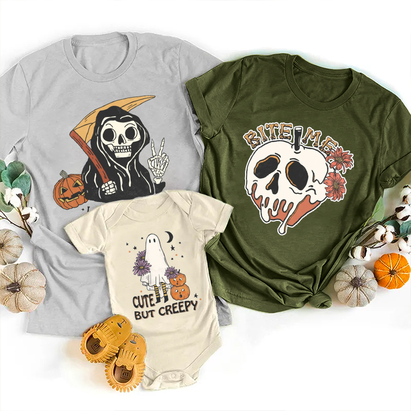 Family Group Halloween Party Tees