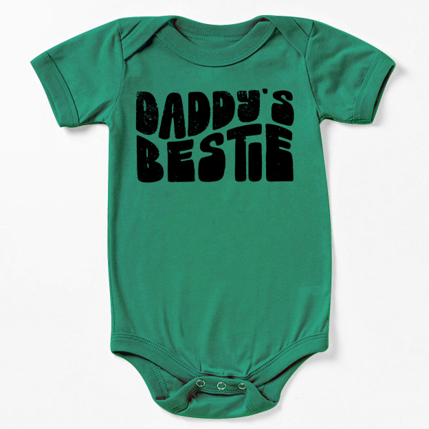 Daddy's Bestie Bodysuit For Baby