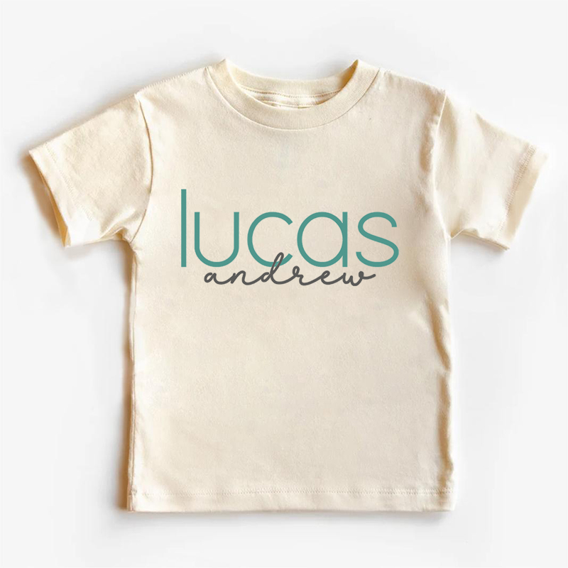 Personalized Name Kids Shirt