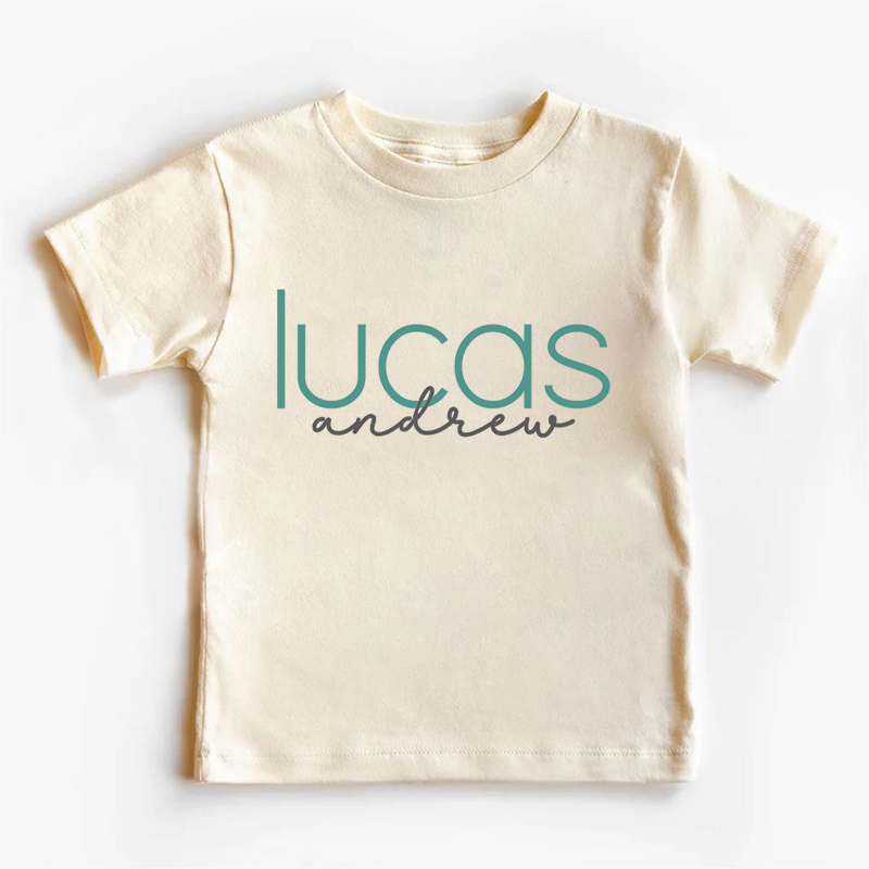 Personalized Name Kids Shirt