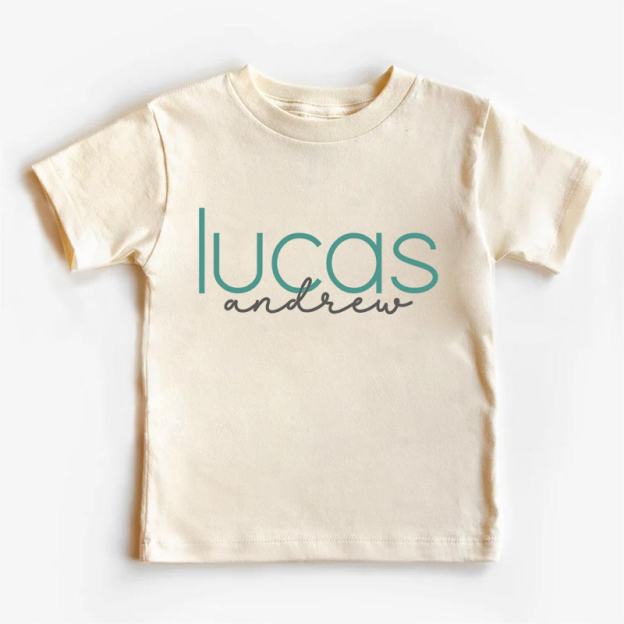 Personalized Name Kids Shirt