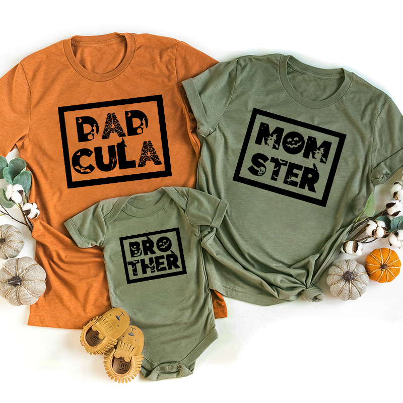 Funny Halloween Personalized Family Reunion Matching Shirts