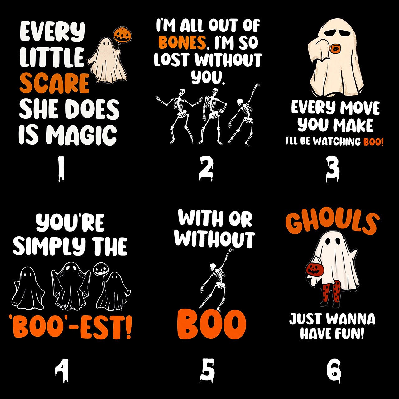 1980'S Halloween Personalized Family Matching Shirts