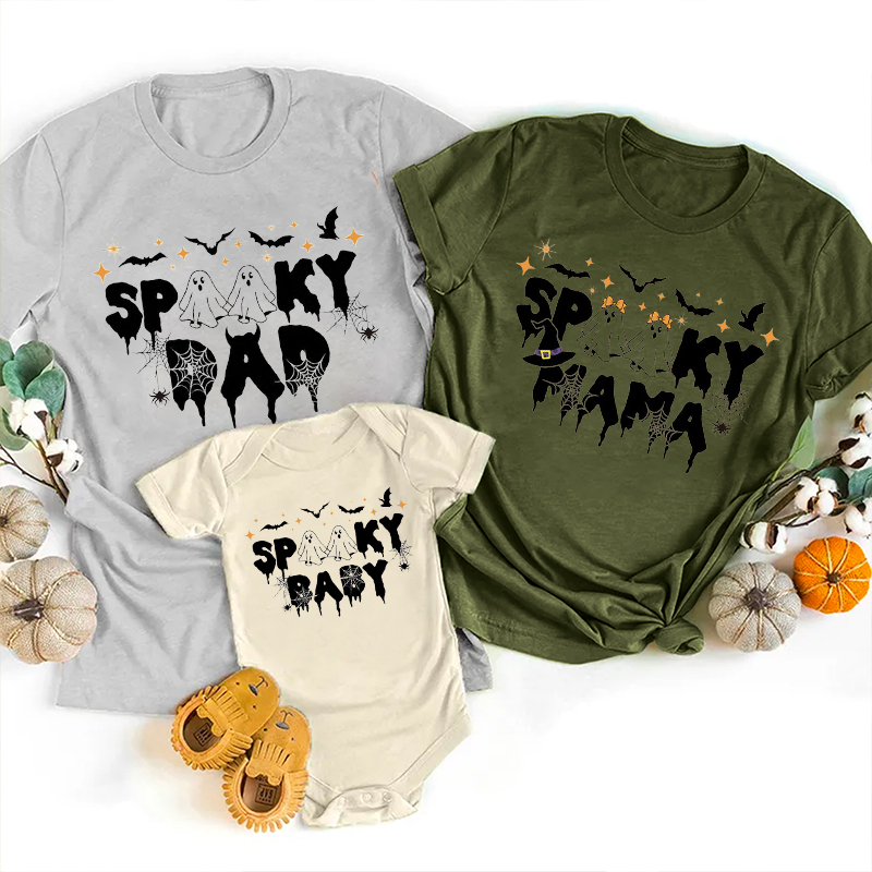 One Spooky Halloween Matching Shirts