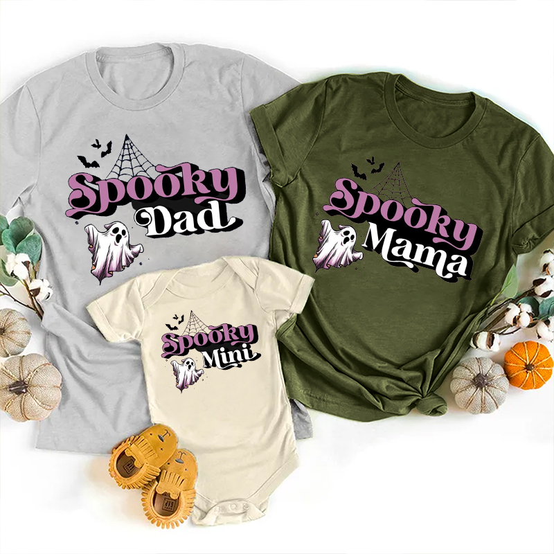 Spooky Season Halloween Matching Shirts