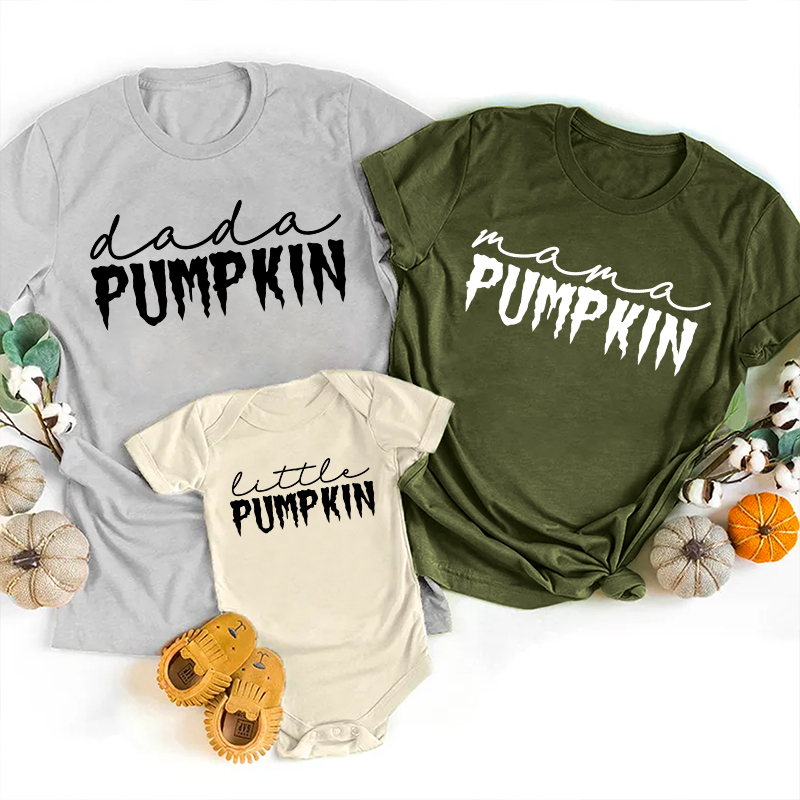 Personalized Halloween Matching Shirts Pumpkin Patch