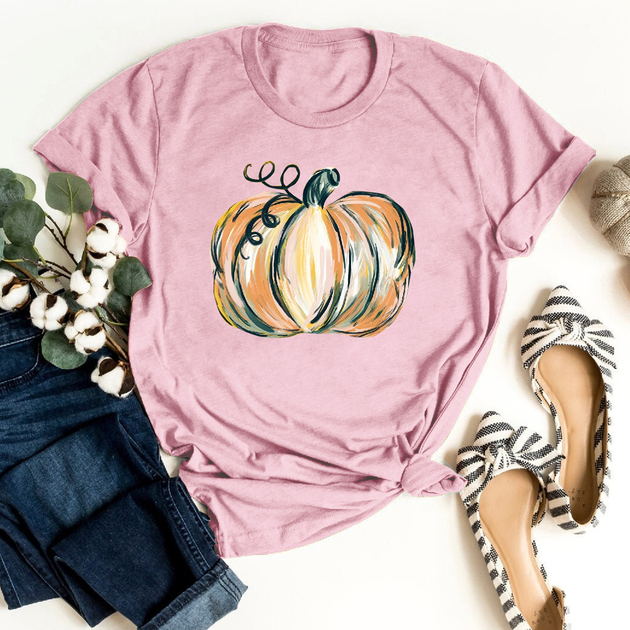 Cute Fall Pumpkin Autumn Shirt