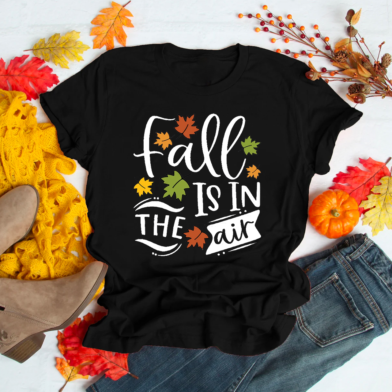 Fall Is In The Air Autumn Shirts