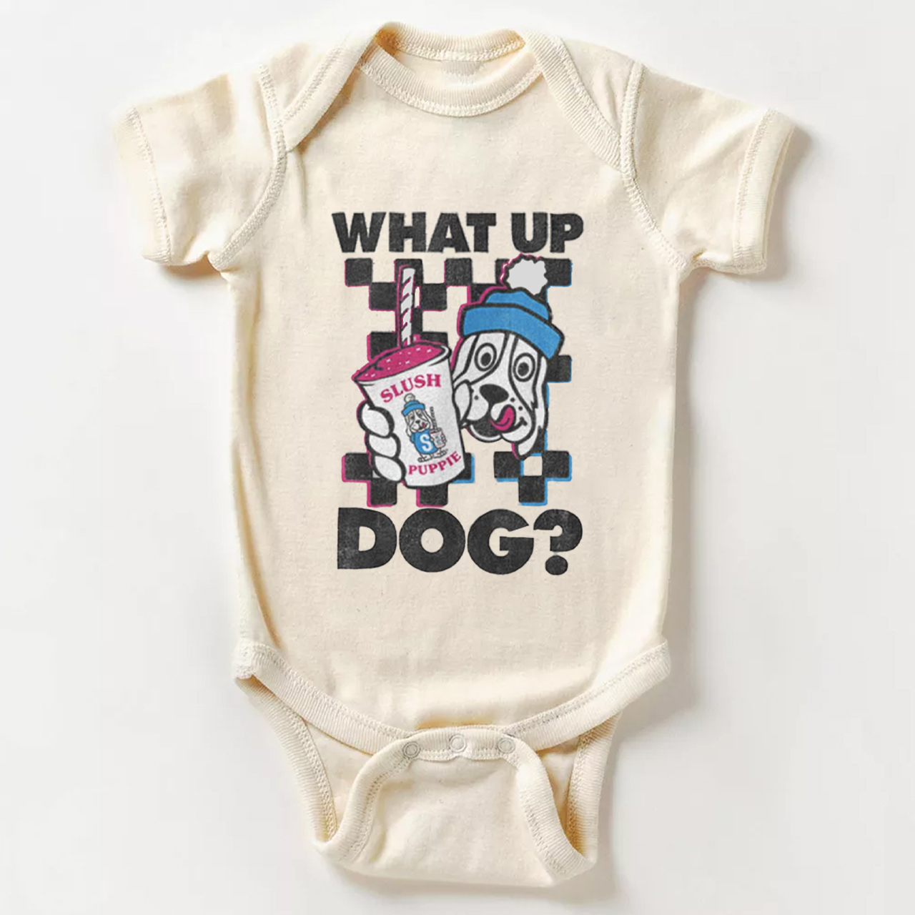 What Up Dog Bodysuit For Baby