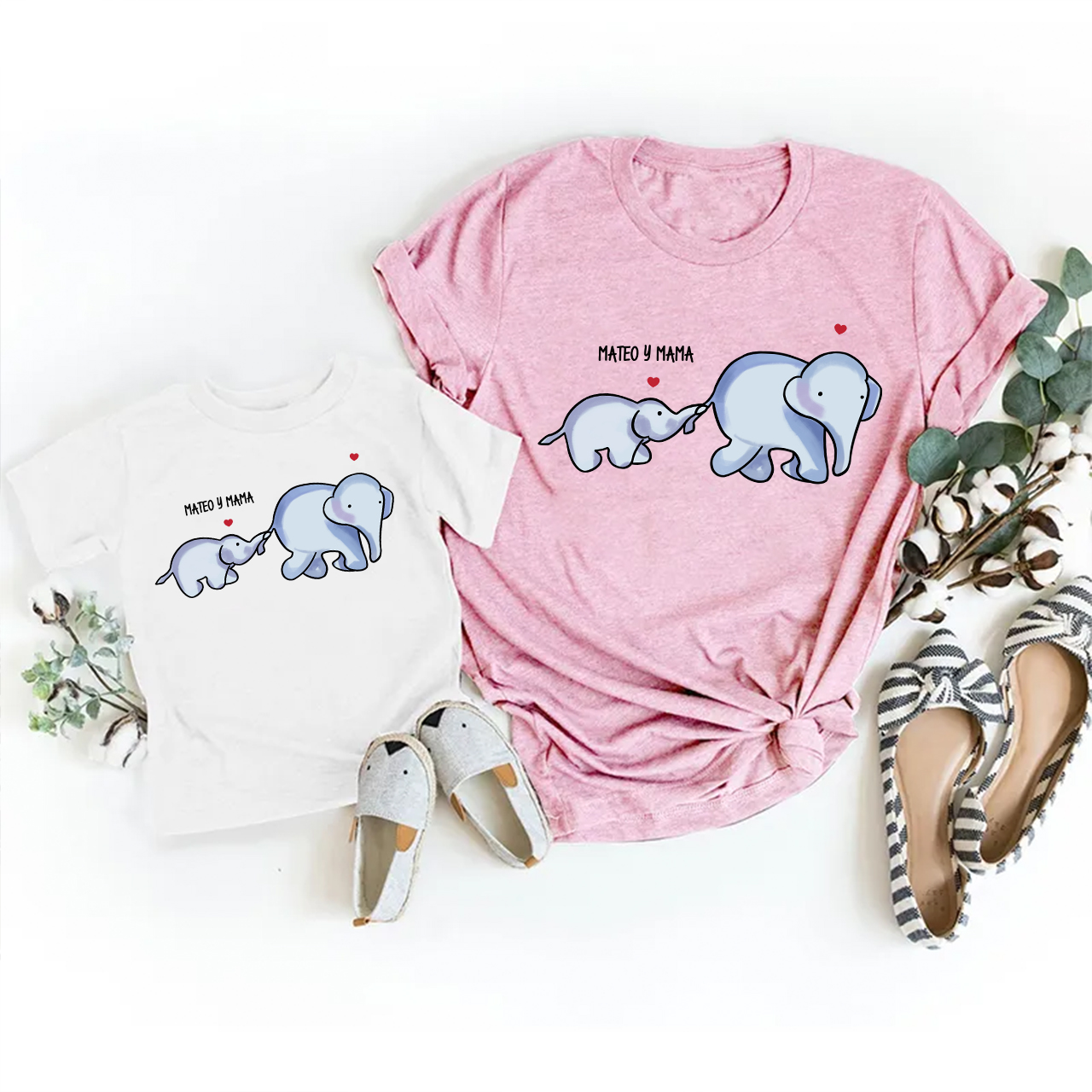 Elephant Mommy Mom&Me Shirt