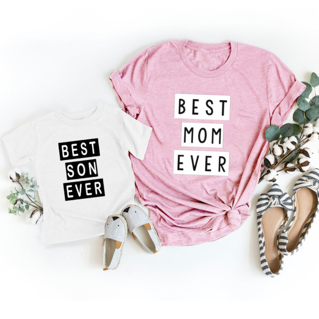 Best Mom Ever Matching Tees For Mother's Day