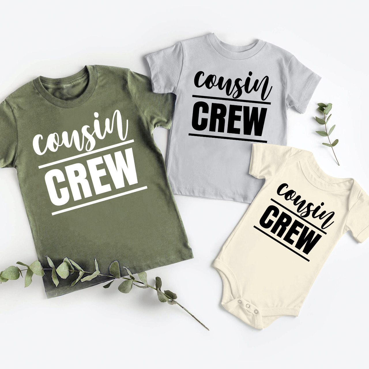 Cousin Crew Matching Tees For Siblings