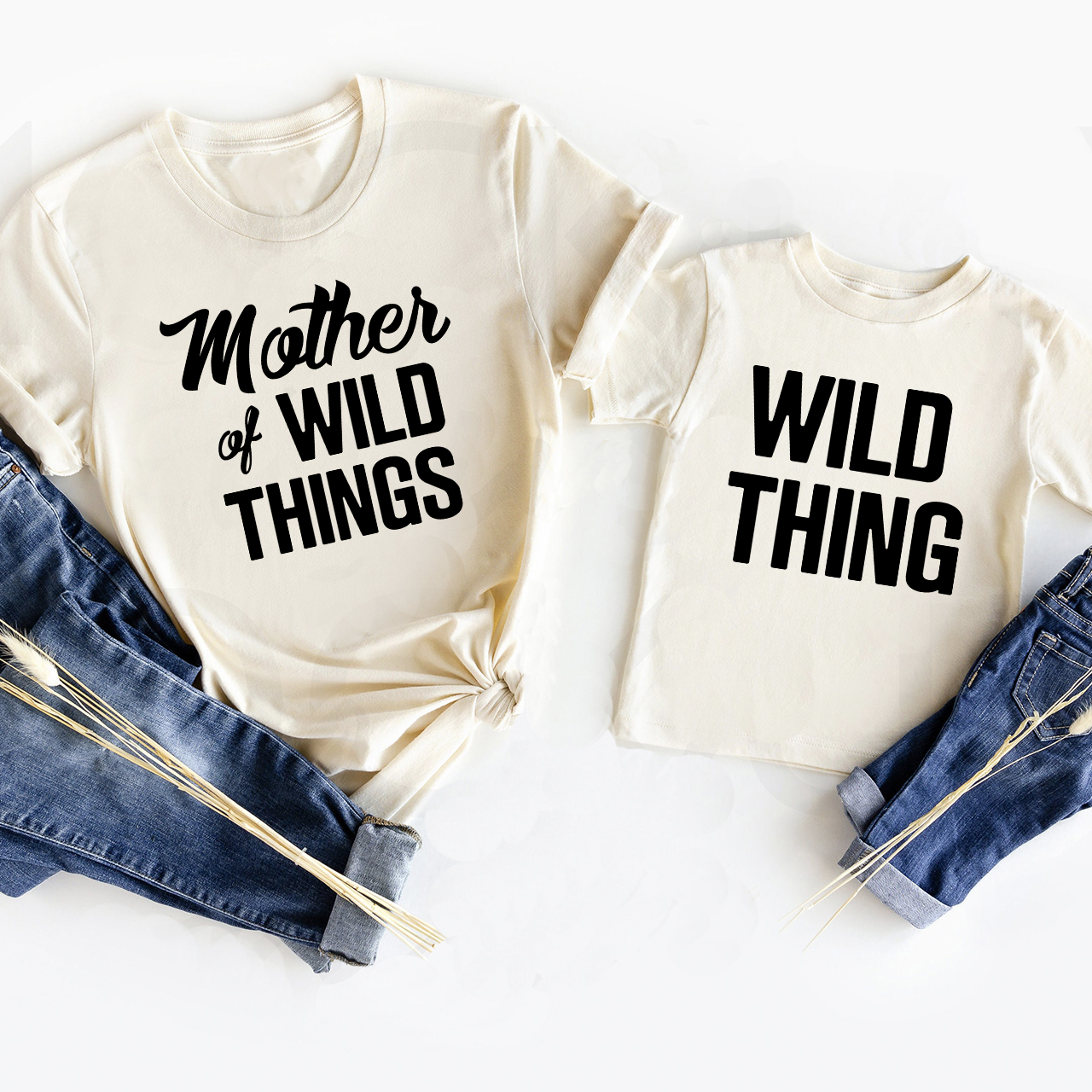 Mother Of WILD THINGS Matching Tees For Mother's Day