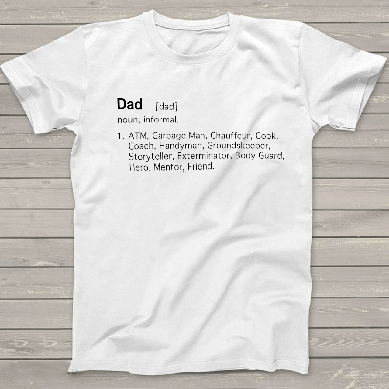 Father's Day Gift From Daughter To Dad Funny Dad T Shirt