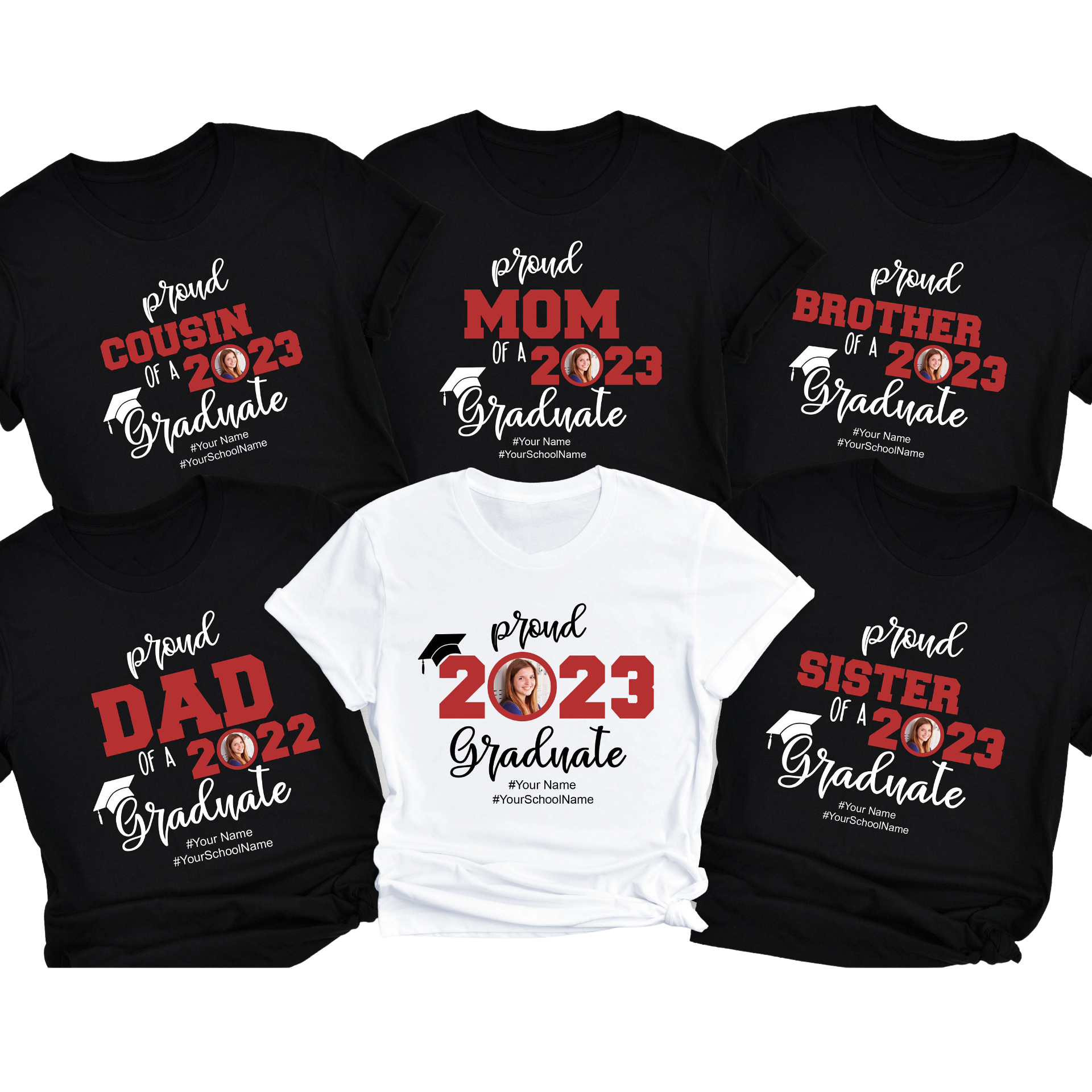 Personalized Proud Family Graduation Shirts