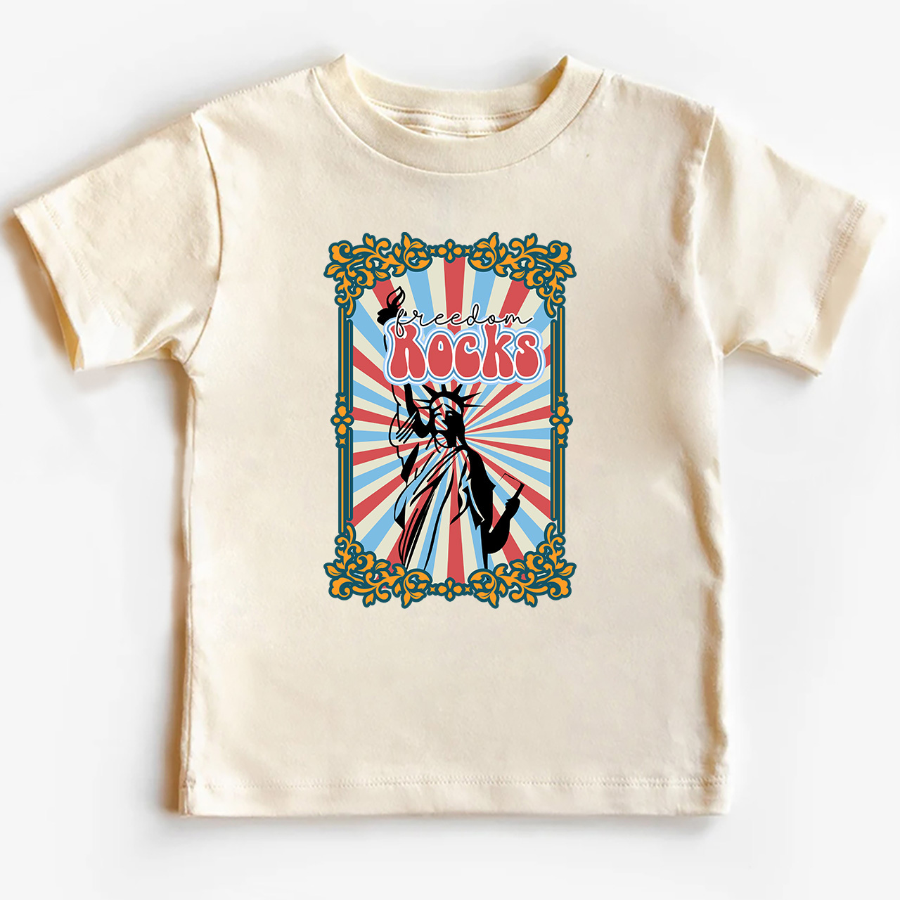 Freedom Rocks Independence Day Toddler Tees