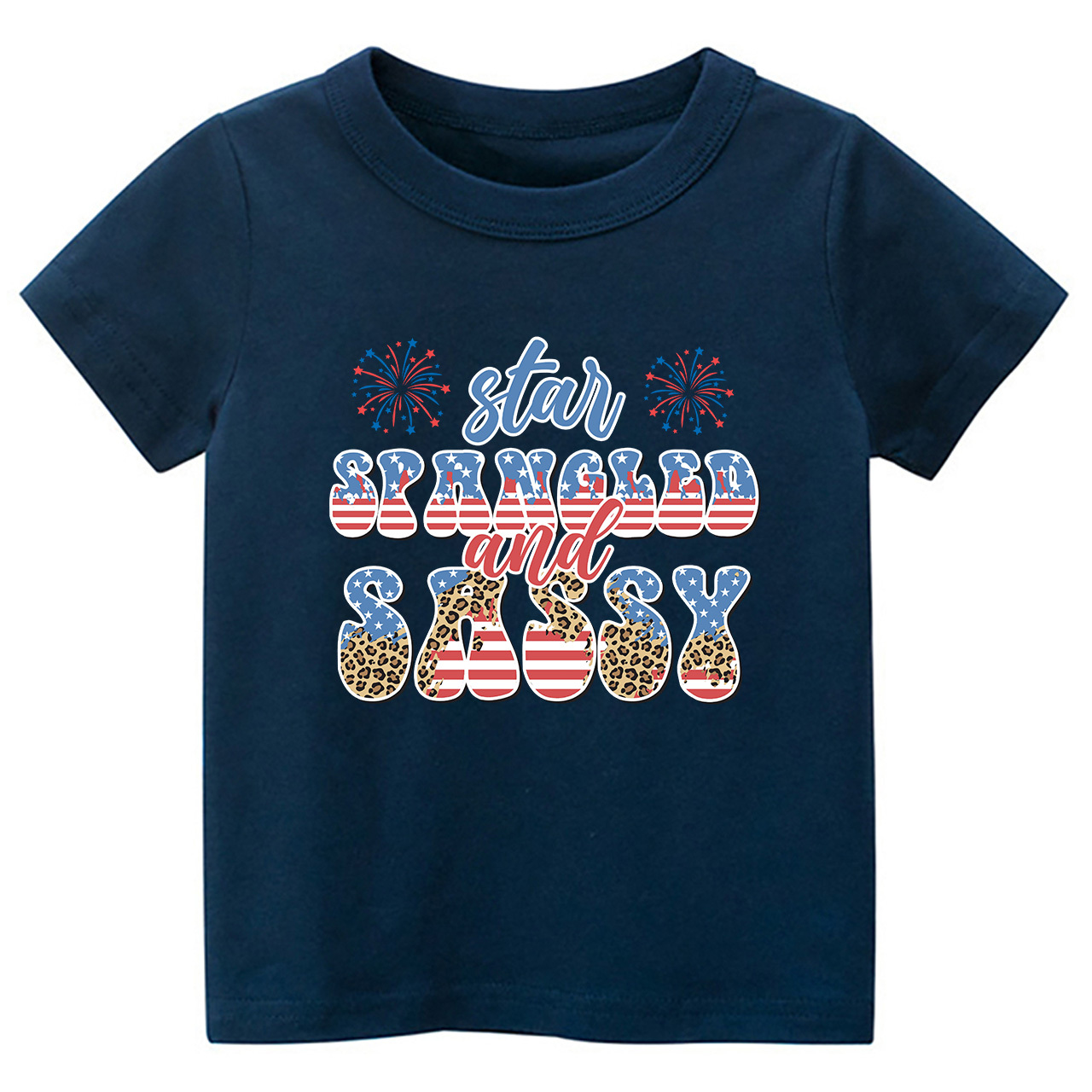 Star Spangled And Sassy Retro Toddler Tees