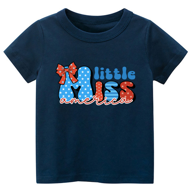 Little Miss America Retro Toddler Tees