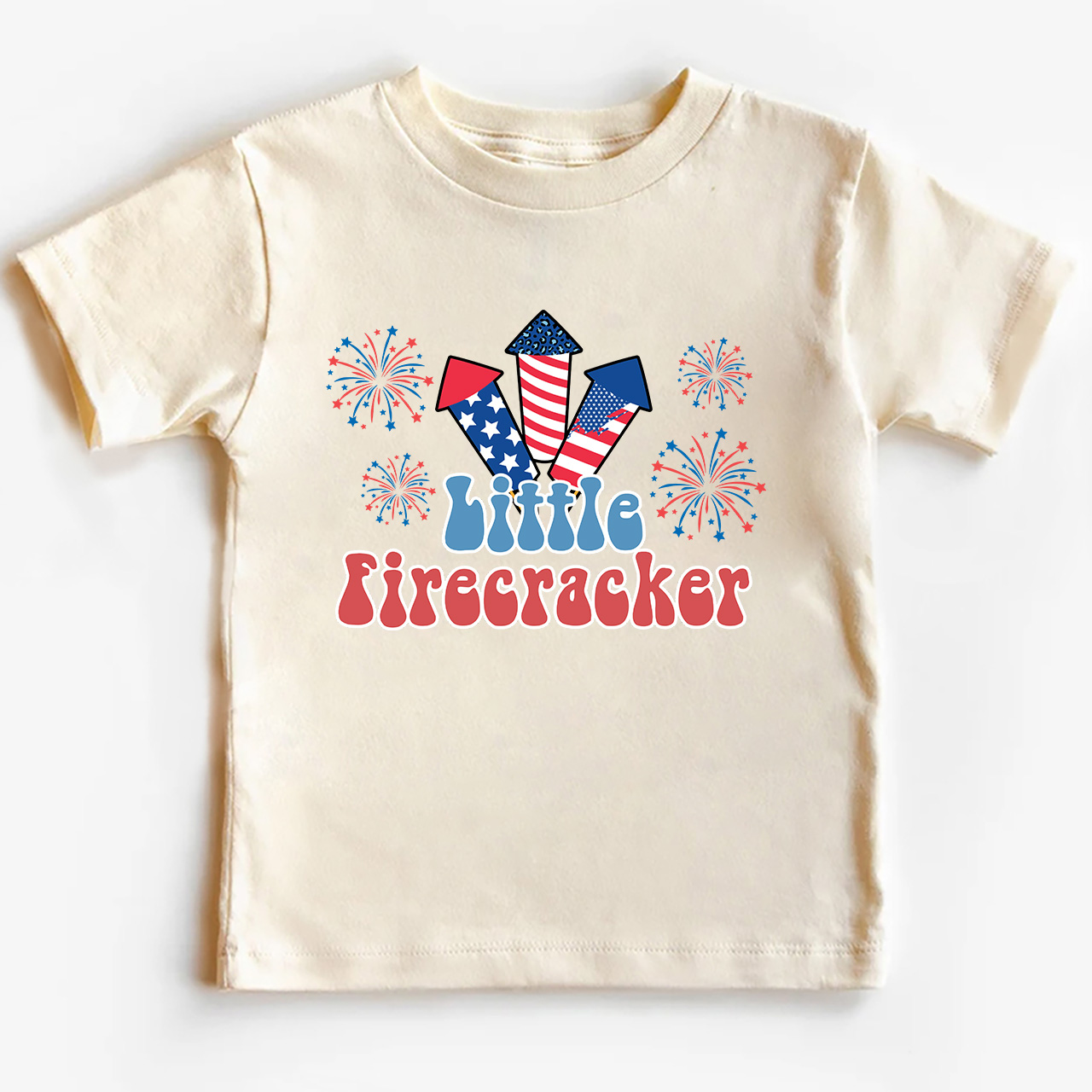 Little America Firecracker Retro Toddler Tees