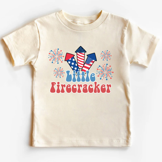 Little America Firecracker Retro Toddler Tees