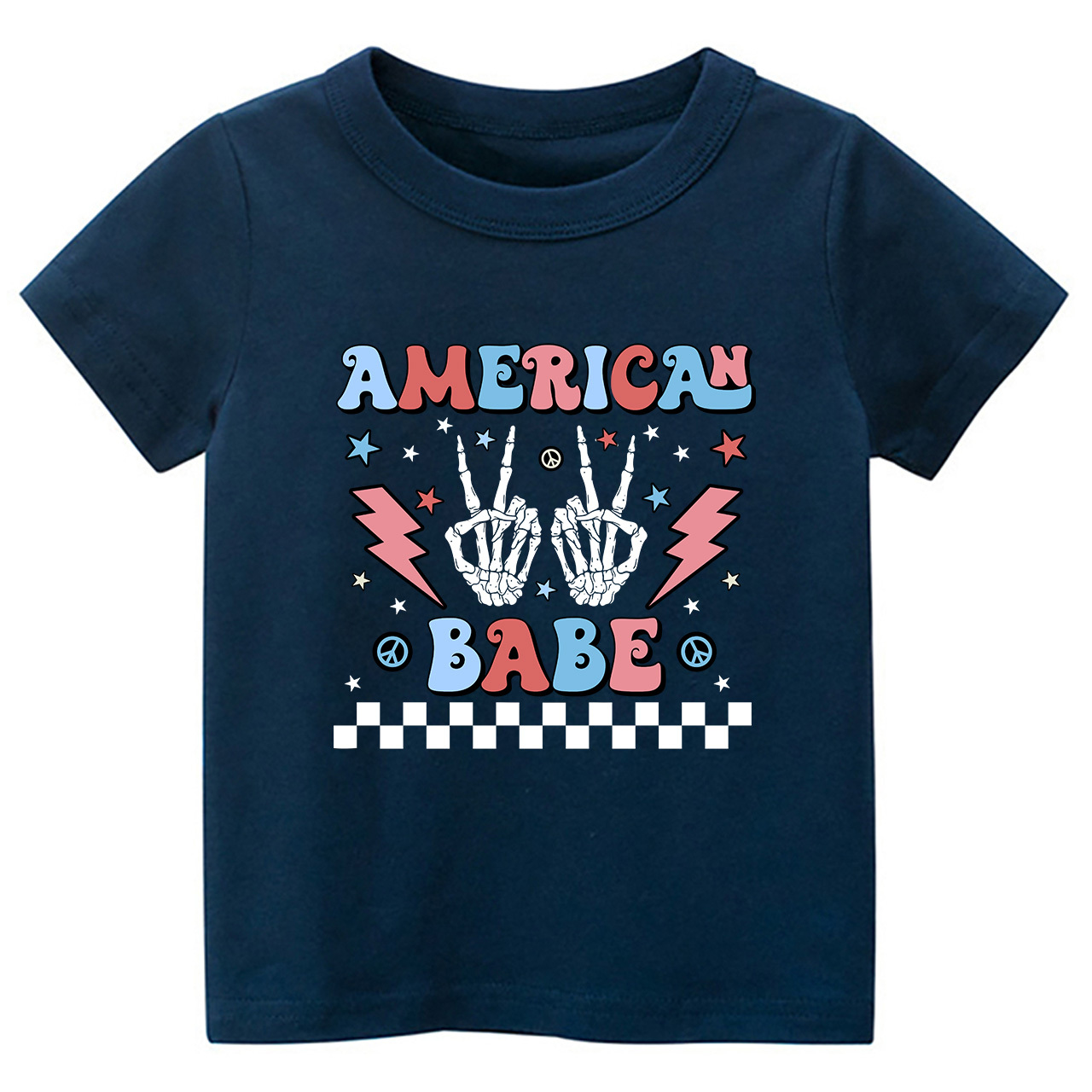 Retro American Baby Toddler Tees