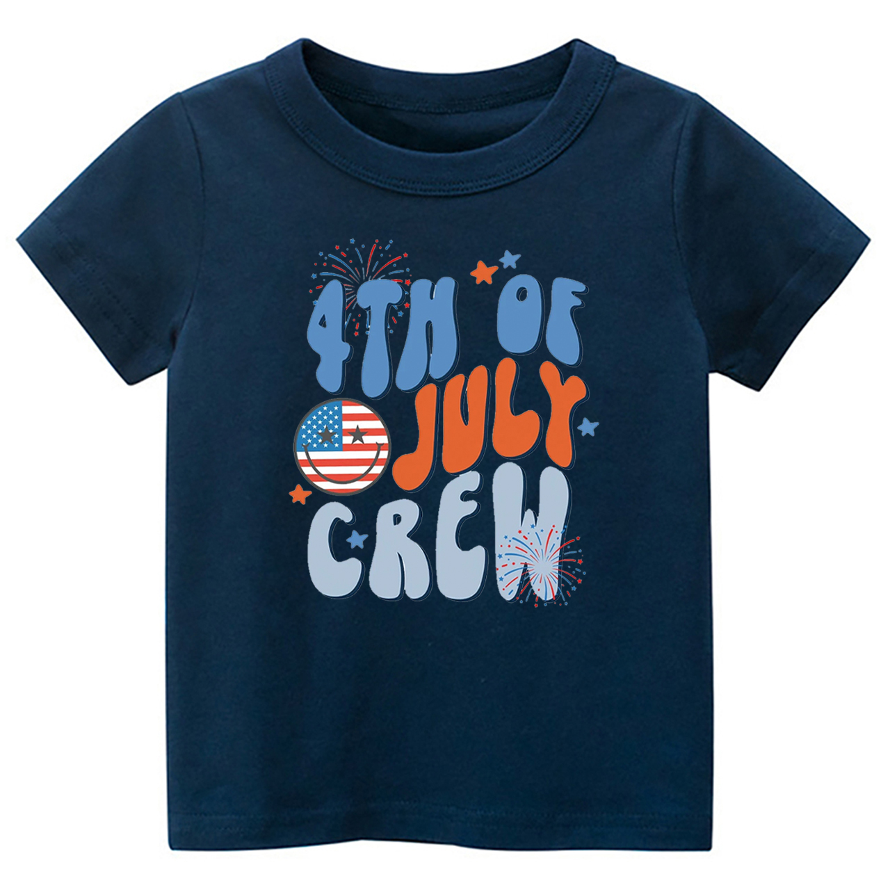 Groovy 4th of July Crew Toddler Tees