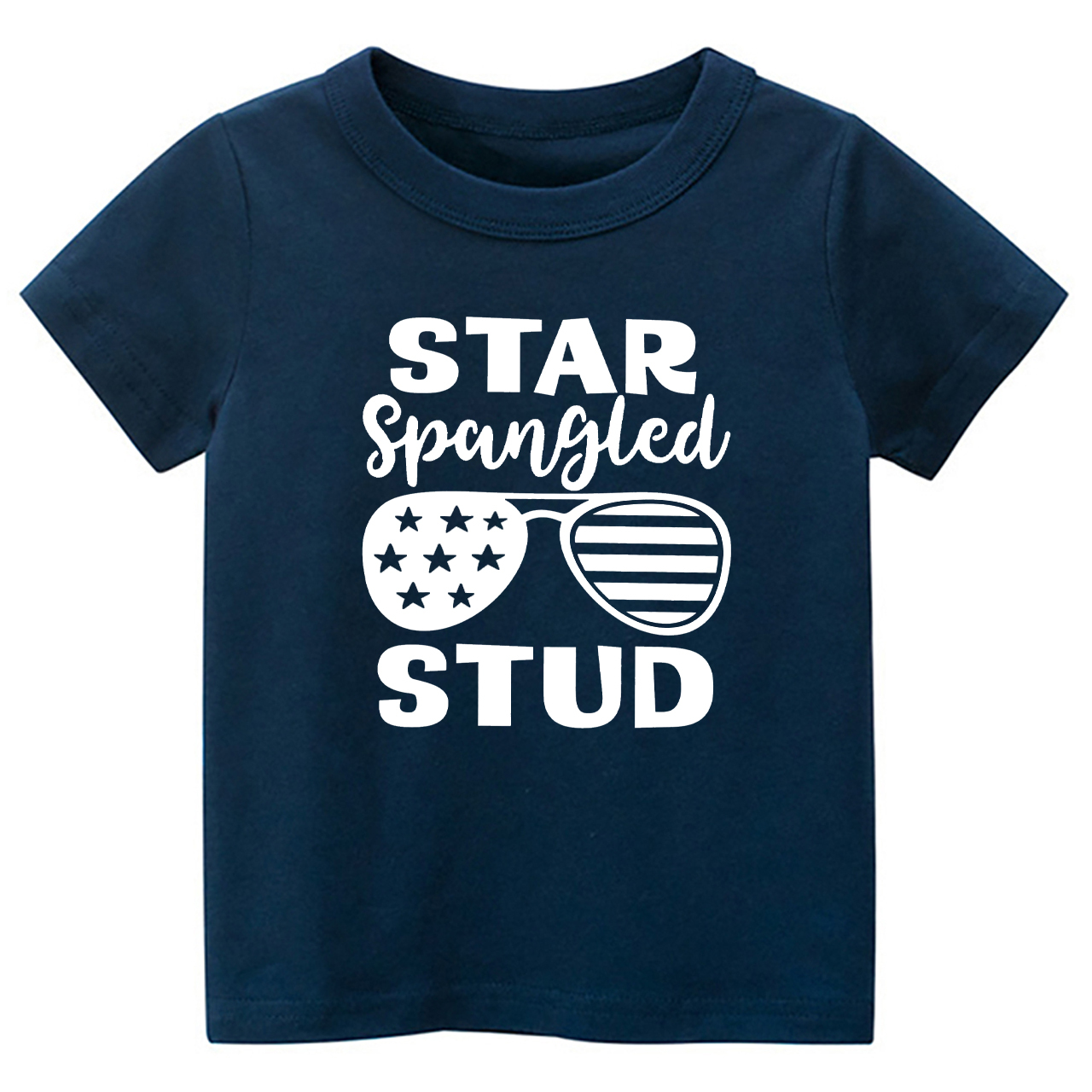 Star Spangled Stud Toddler Tees