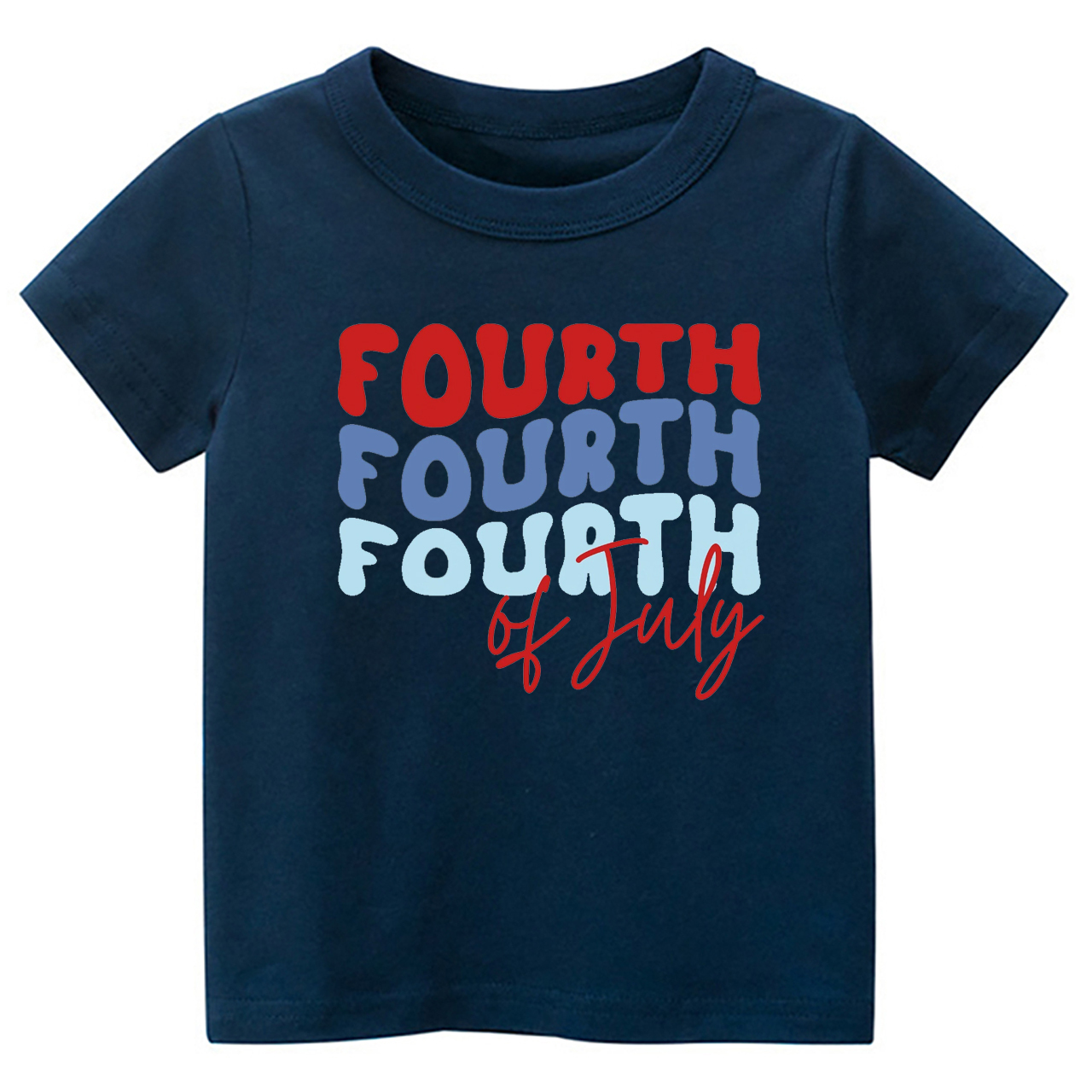Groovy America 4th Of July Toddler Tees
