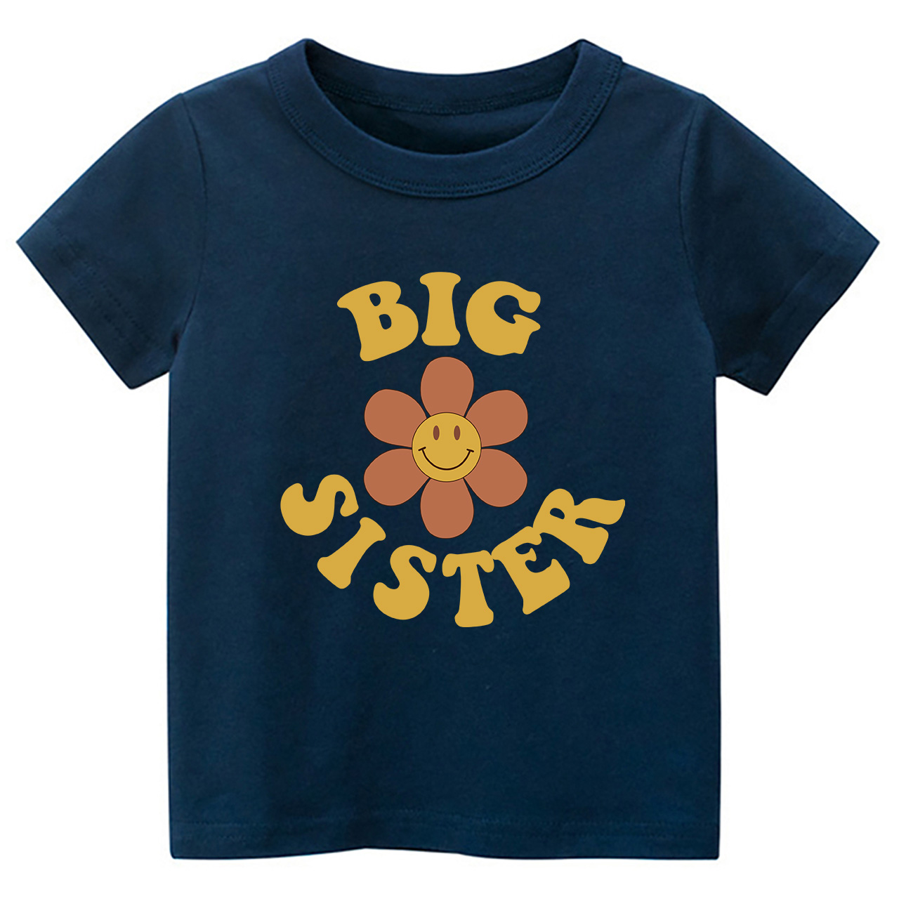 Big Sister Cute Vintage Toddler Shirt