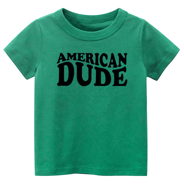 American Dude Memorial Day Toddler Tees