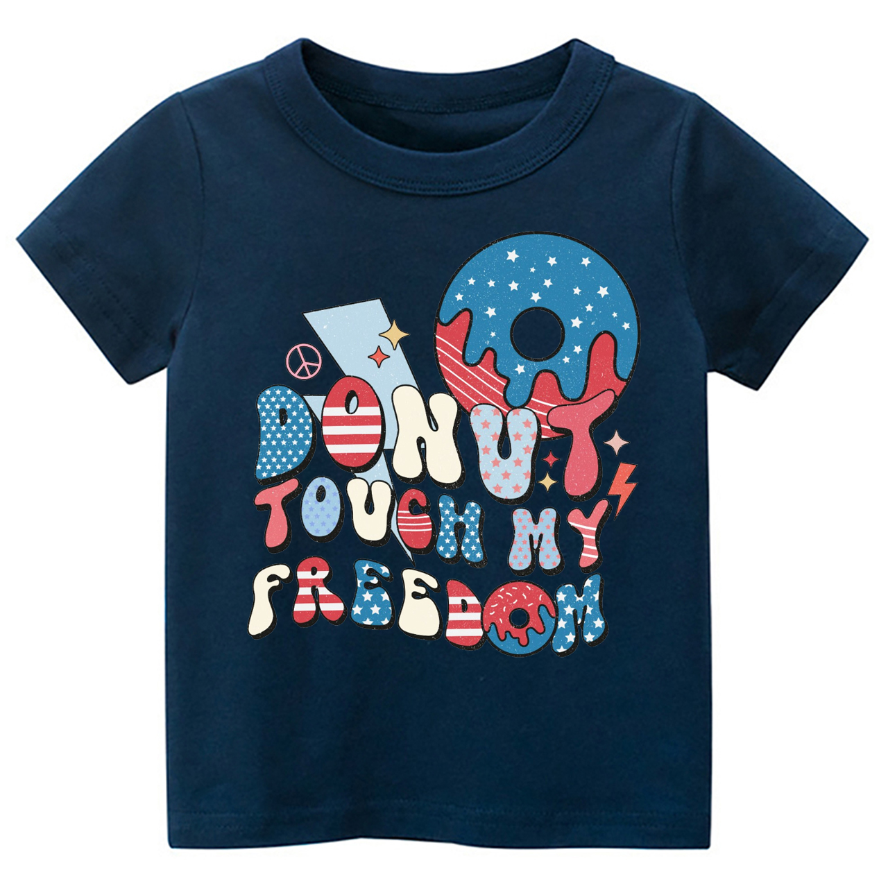 Donut Touch My Freedom Toddler Tee