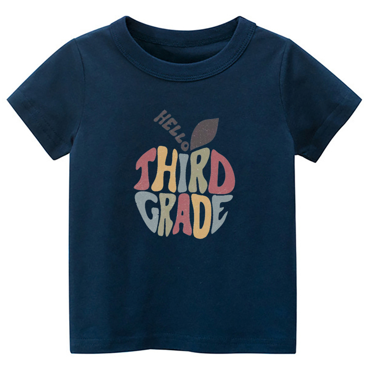 Personalized Hello Third Grade Back To School Toddler Shirts