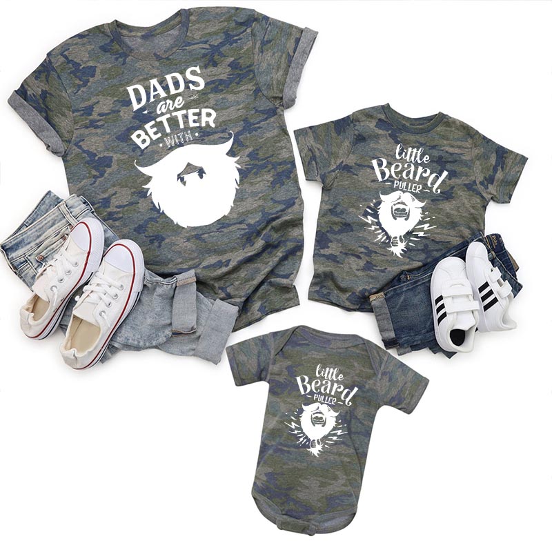 Daddy's Little Beard Puller Bodysuit, Fathers Day Gifts, Cute Baby