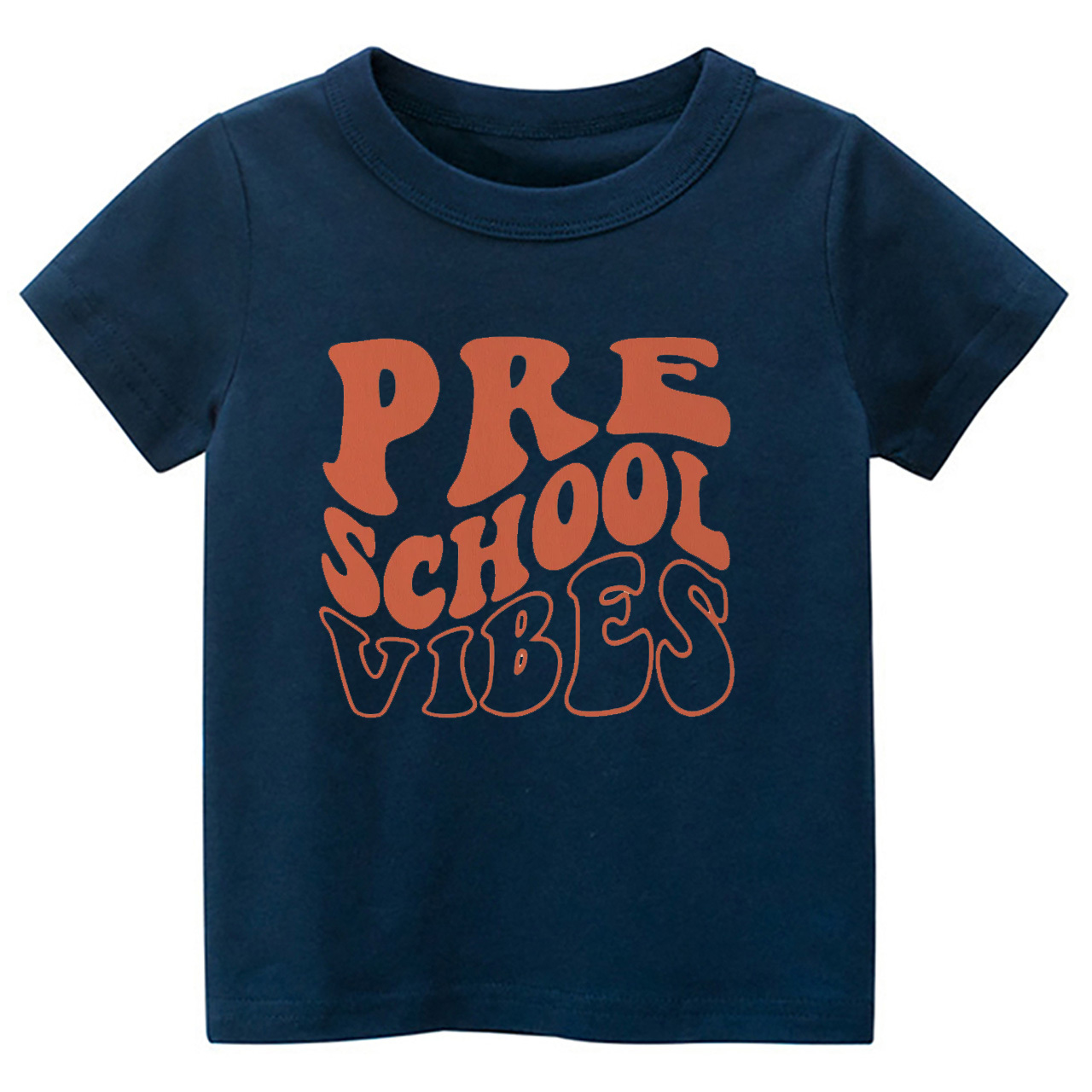 Back to School - Preschool Vibes Kids Shirts