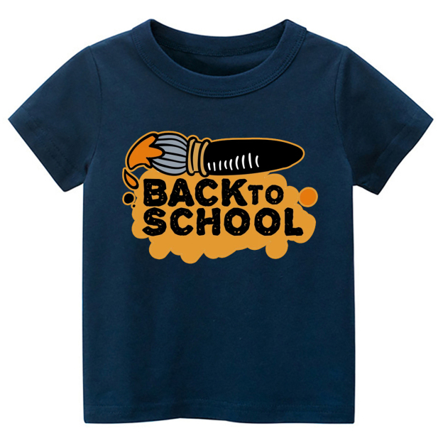 Back to School Pen And Ink Design Kids Shirts