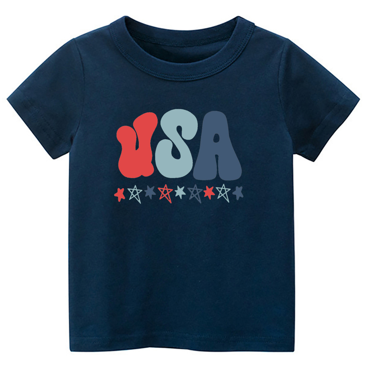 USA Stars Independence Day Toddler Shirt