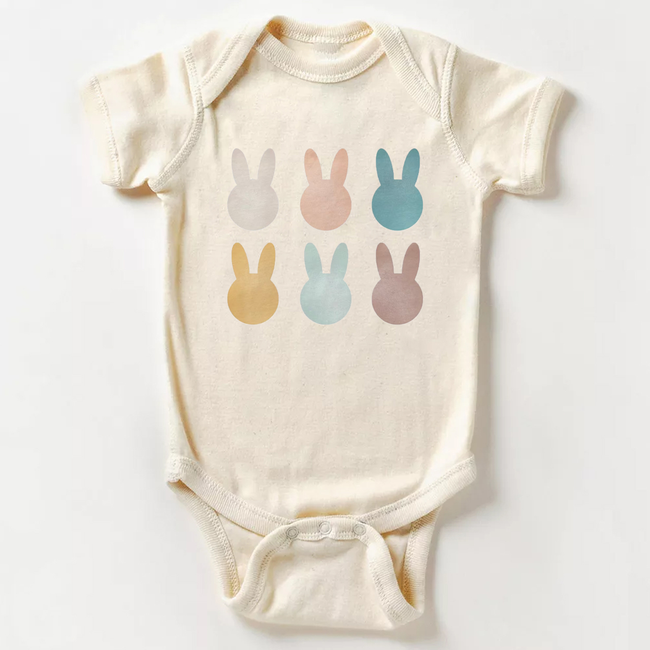 Easter Retro Bunny Baby Bodysuit