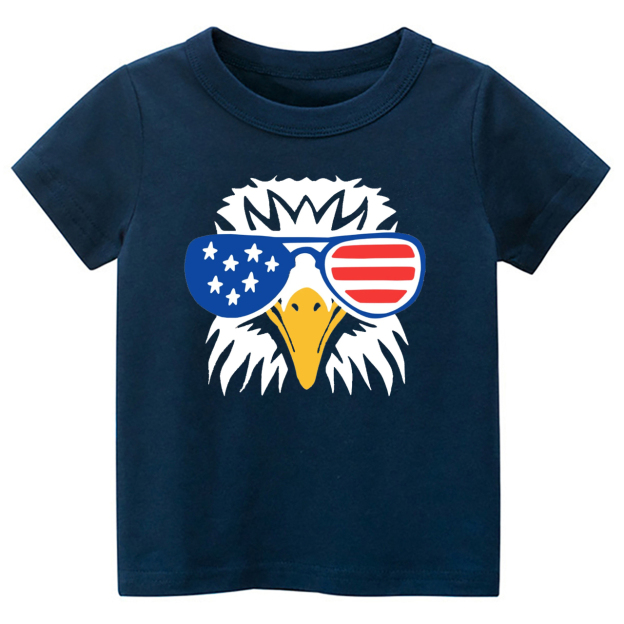 Patriotic Eagle Toddler Shirt