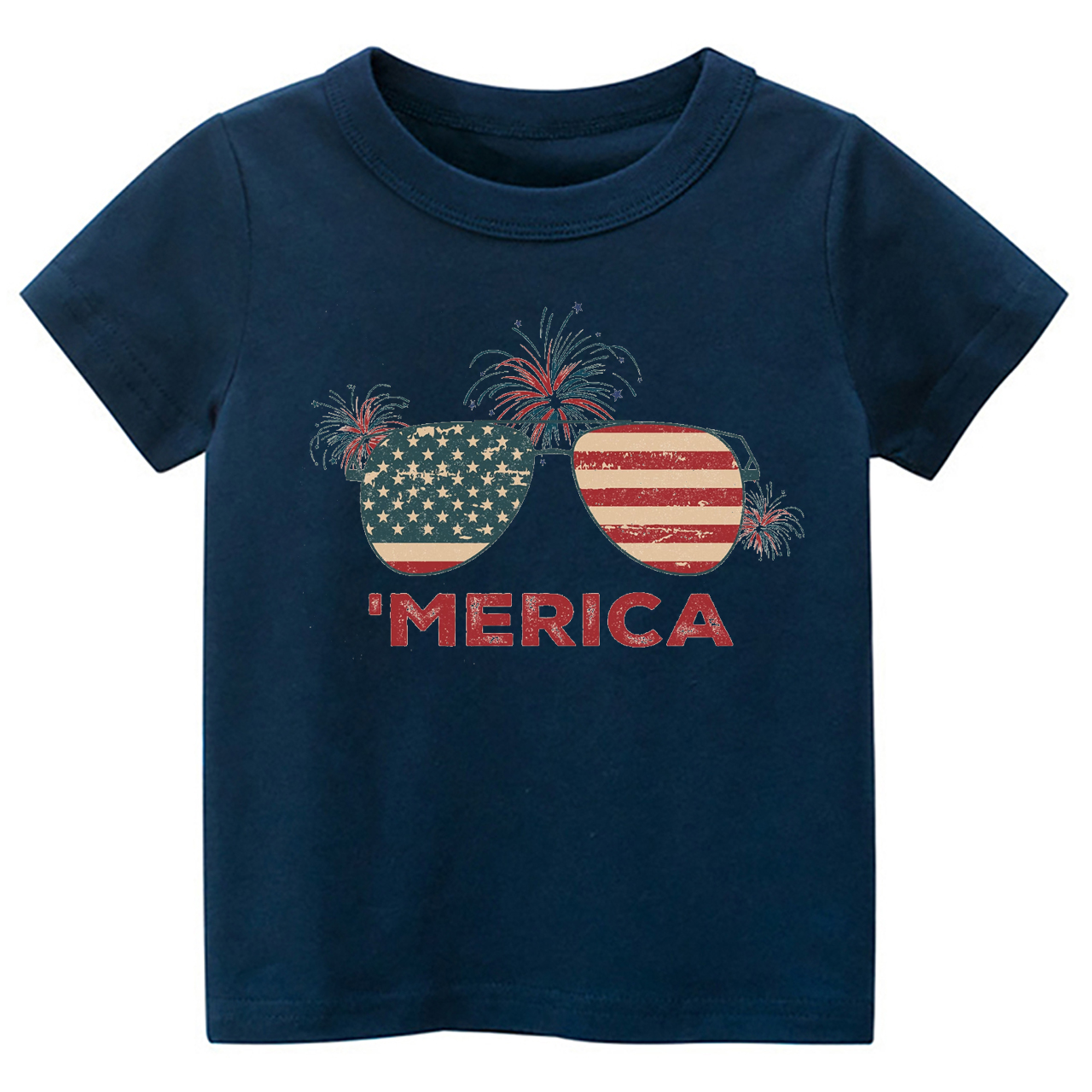 Fourth Of July 'Merica Toddler Shirt