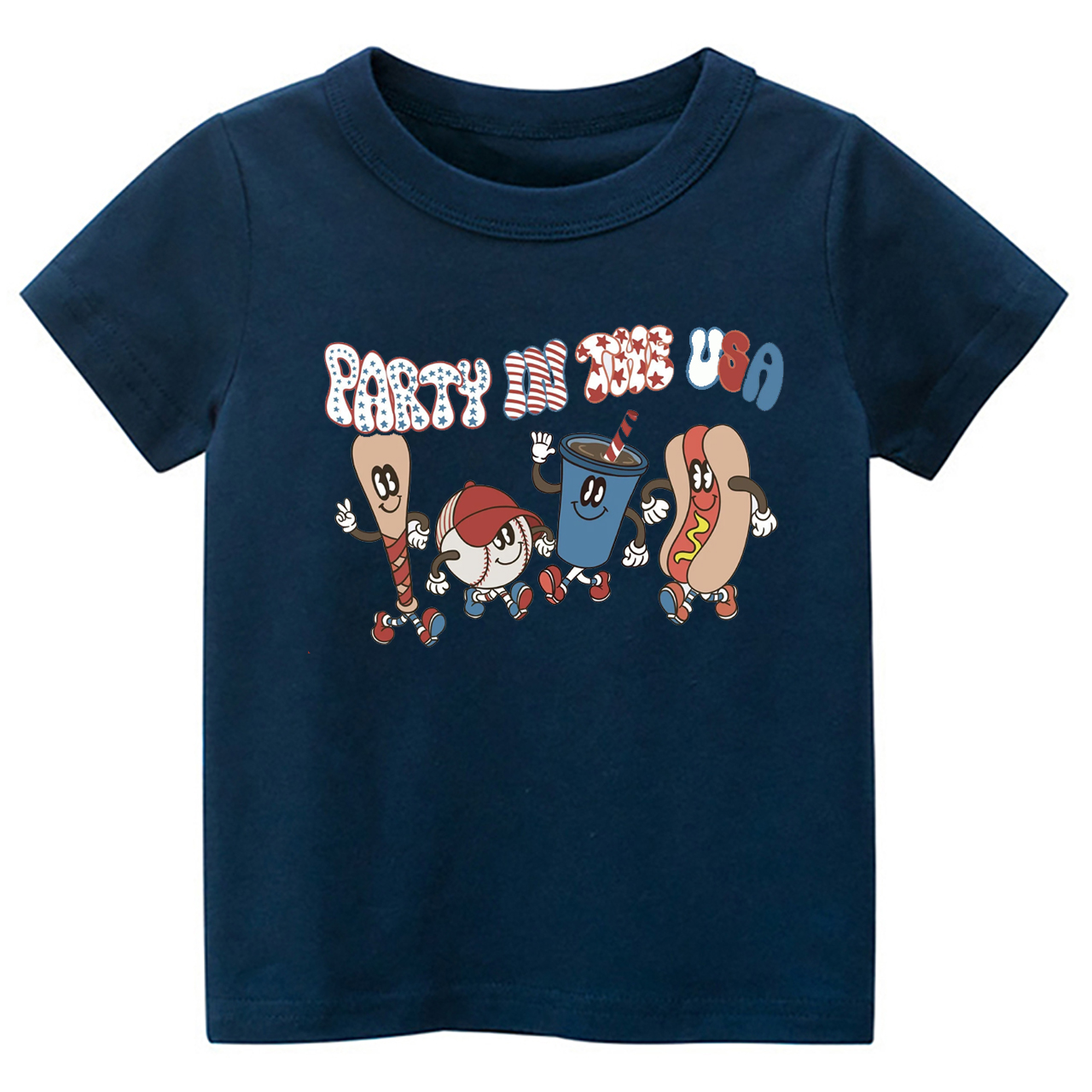 Retro Party In the USA Toddler Shirt