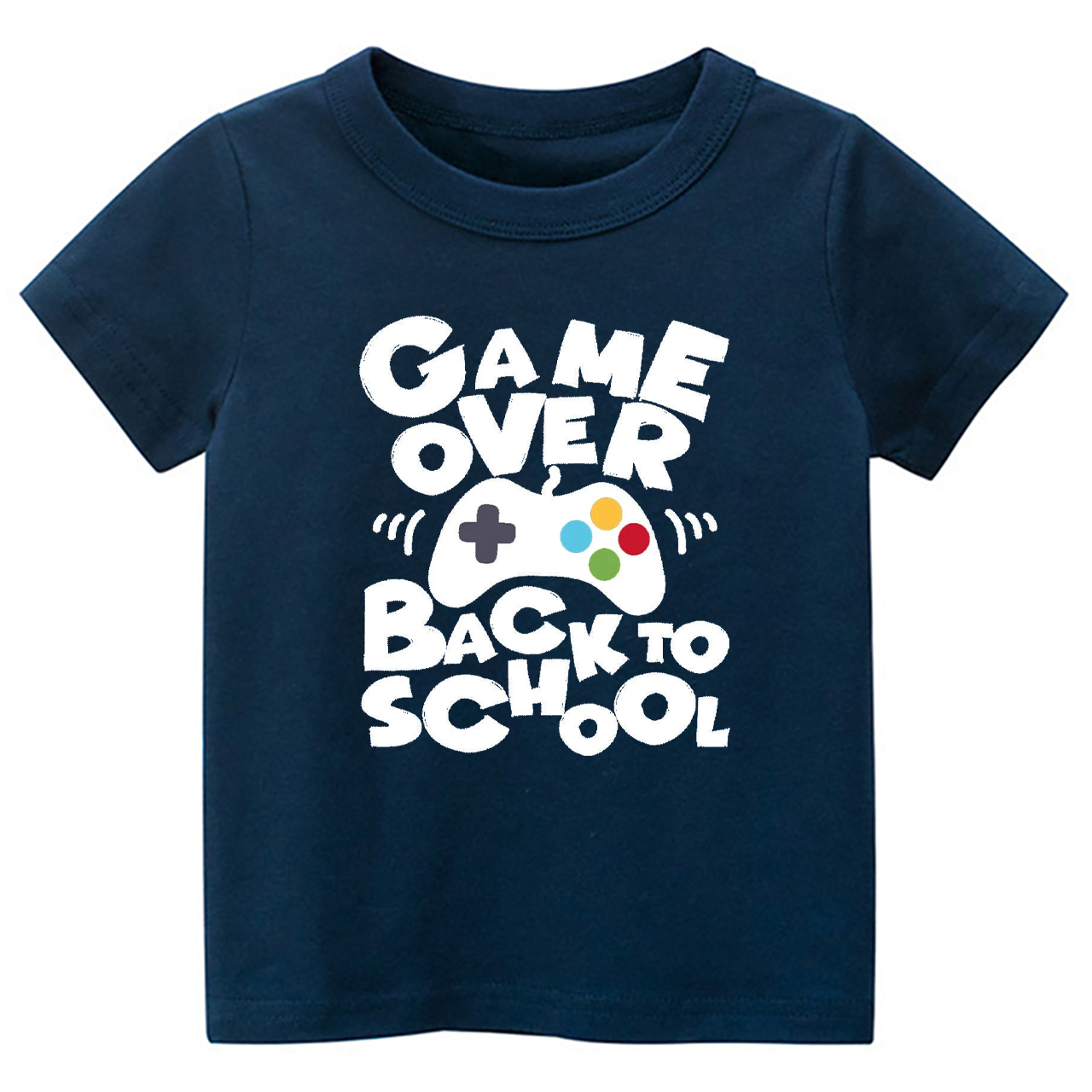 Game Over Back To School Funny Kids Shirt