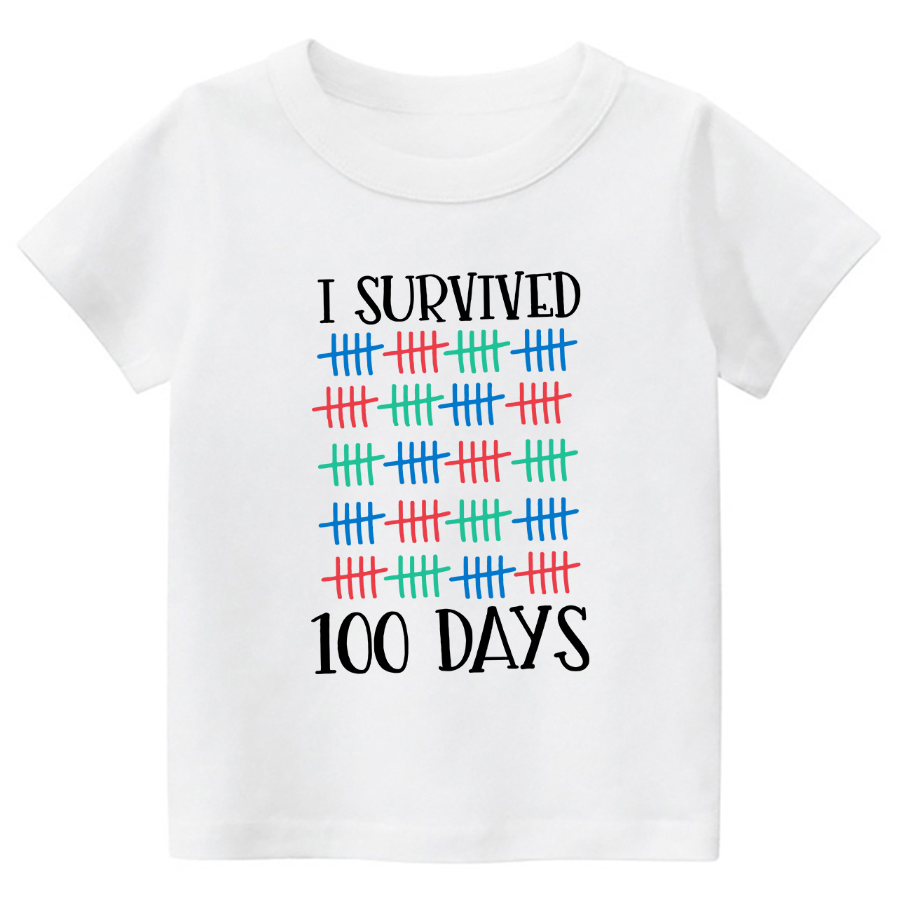 I Survived 100 Days Of School T-Shirt
