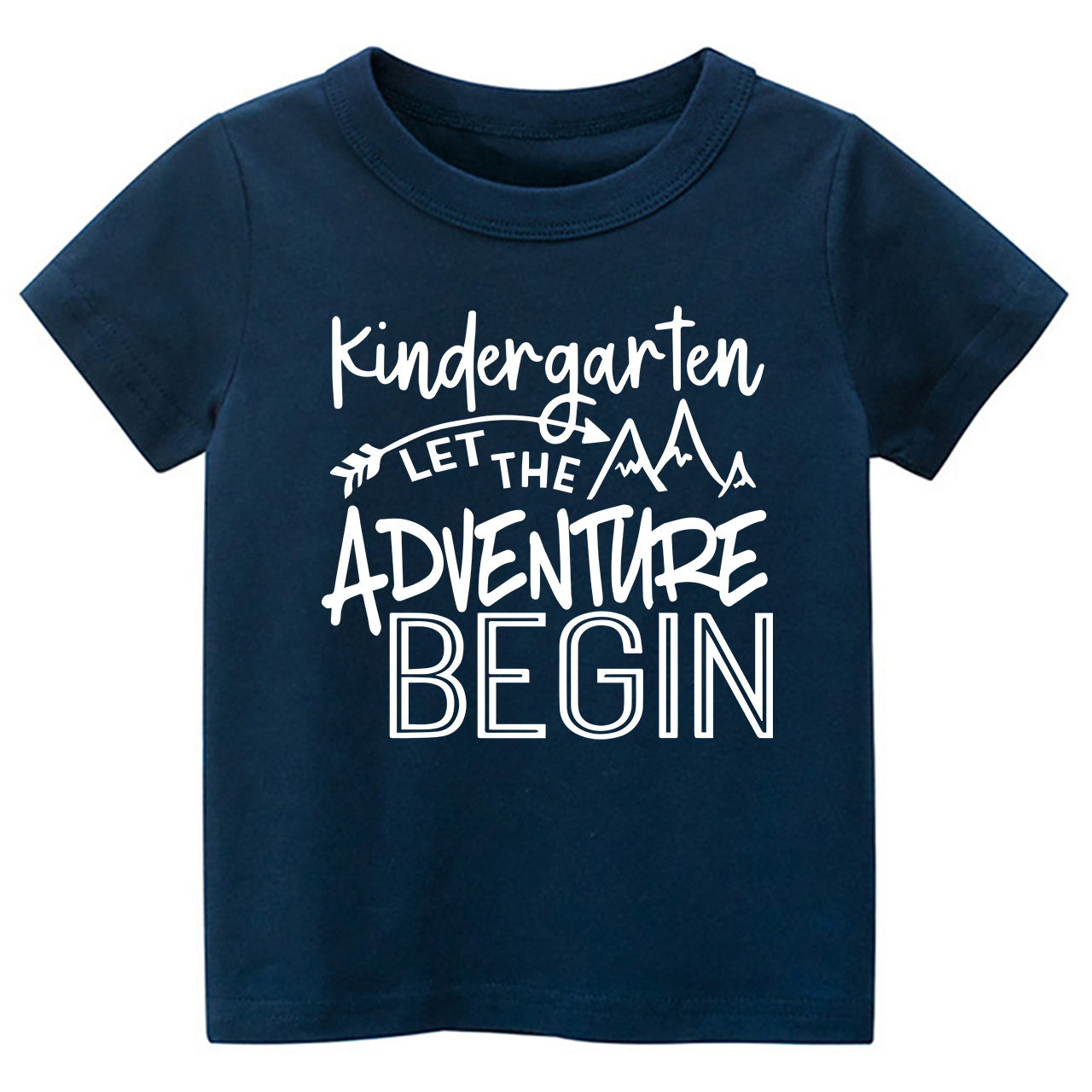 Rainbow Hello Kindergarten-School Shirt For Kids