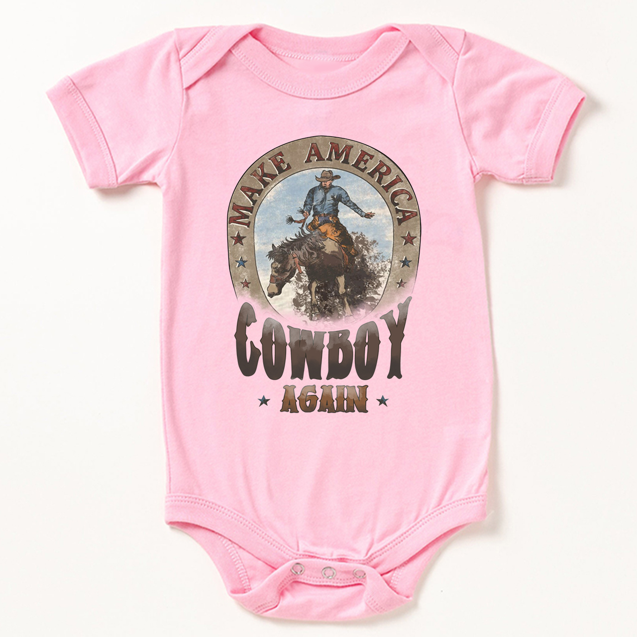 Make America Cowboy Again Bodysuit For Baby