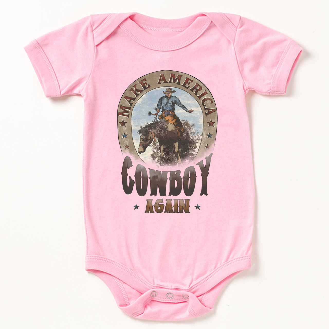 Make America Cowboy Again Bodysuit For Baby