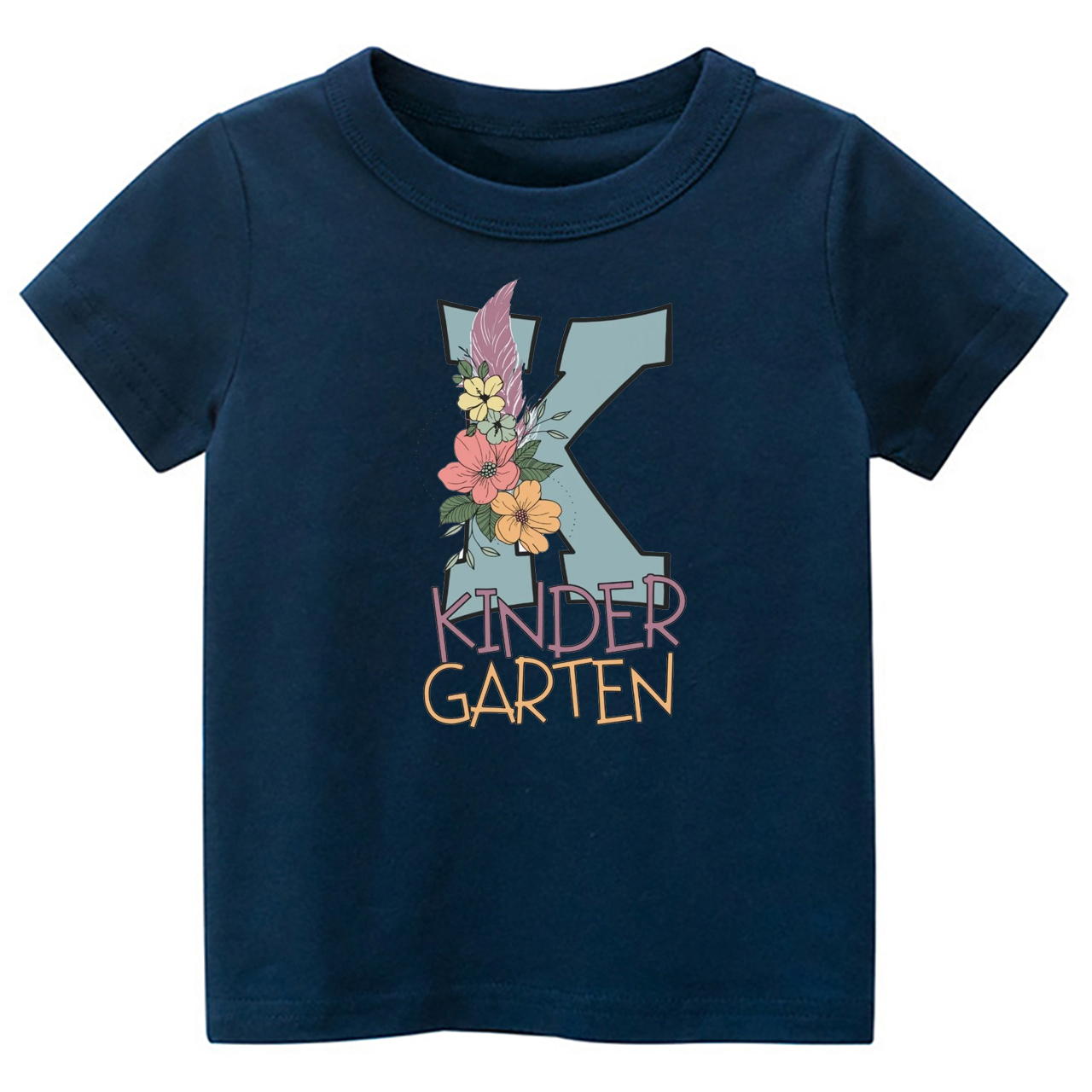 Natural Kindergarten Shirts For School Kids