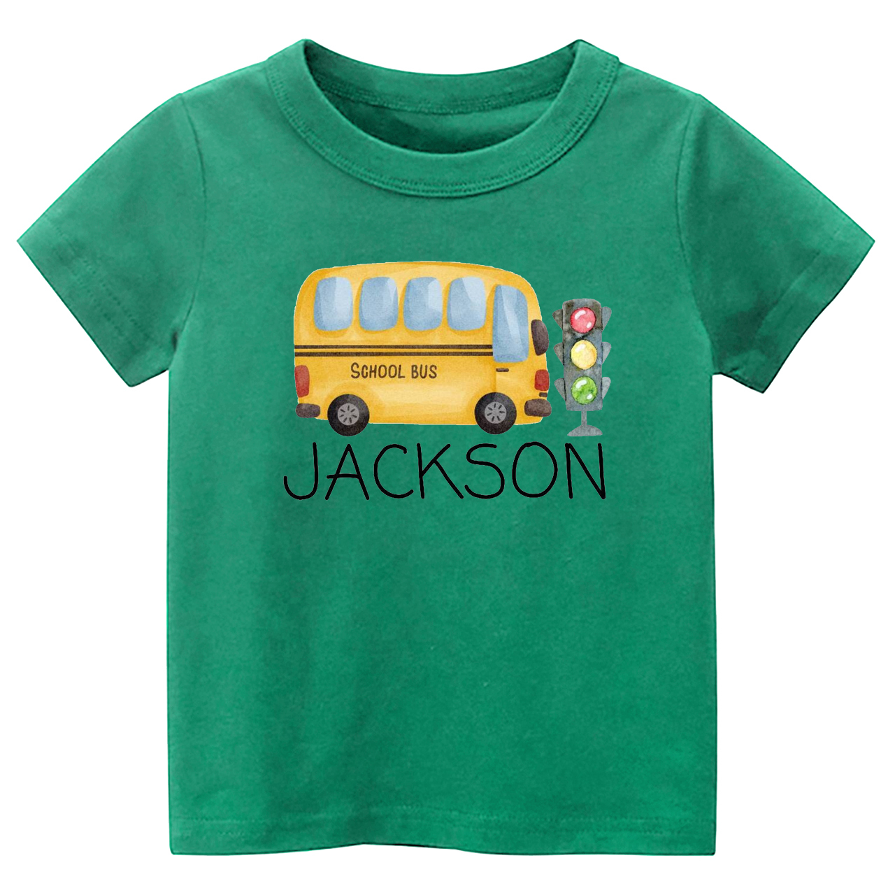 Personalized Bus Back To School Kids Shirts