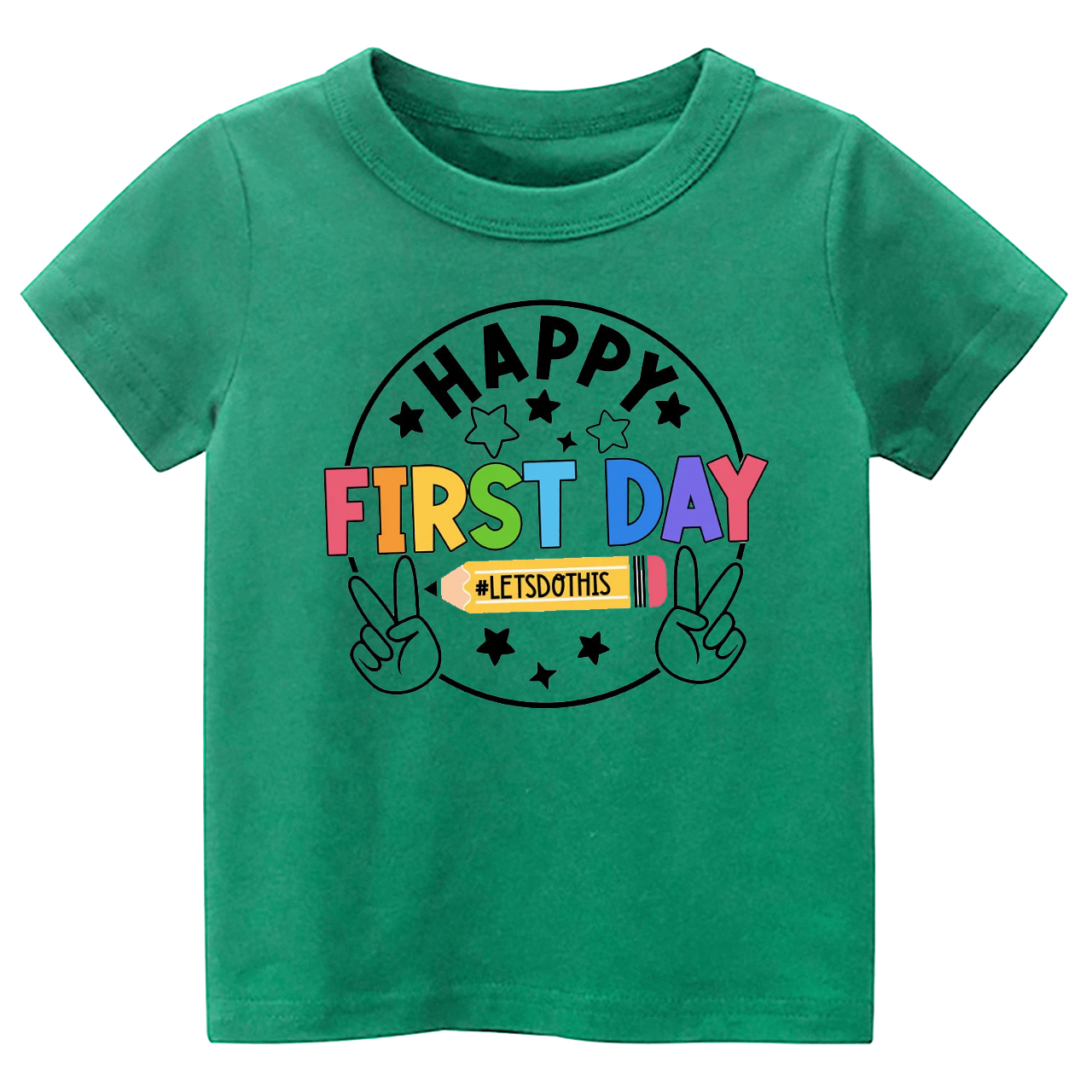 Lets Do This Happy First Day Of School Kids Shirts